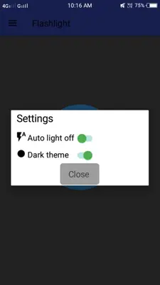 Flashlight pro 2018 android App screenshot 2